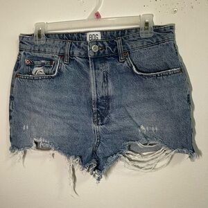 BDG summer cut off denim shorts